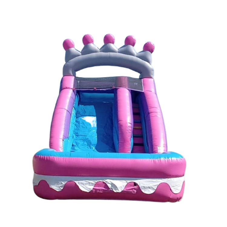 Princess Crown 15ft Water Slide