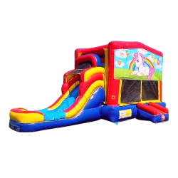 unicorn20combo20logo 1675907303 Yellow Bounce House Combo